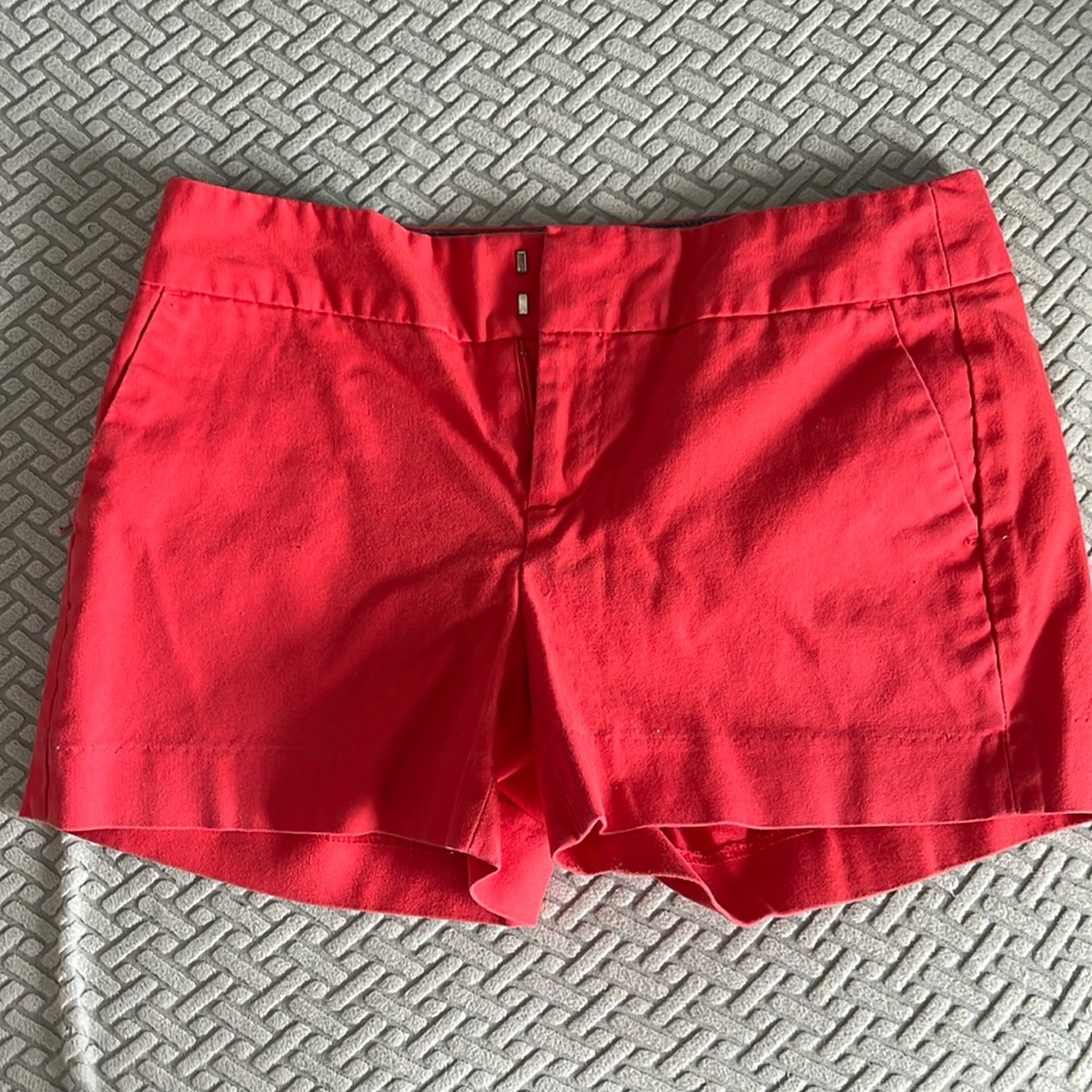 Salmon red shorts